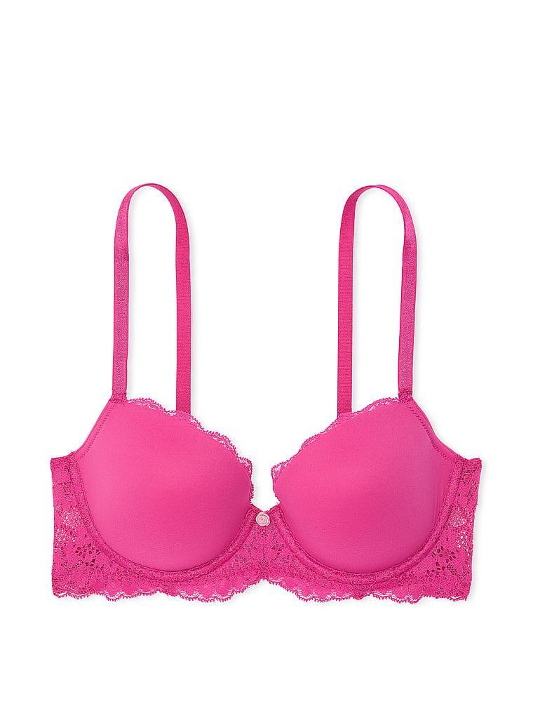 Smooth & Lace Lightly Lined Classic Coverage Demi Bra Product Image