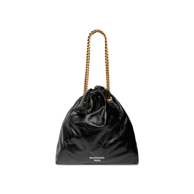 Women's Crush Medium Tote Bag in Black Product Image