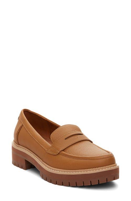 TOMS Cara Platform Penny Loafer Product Image