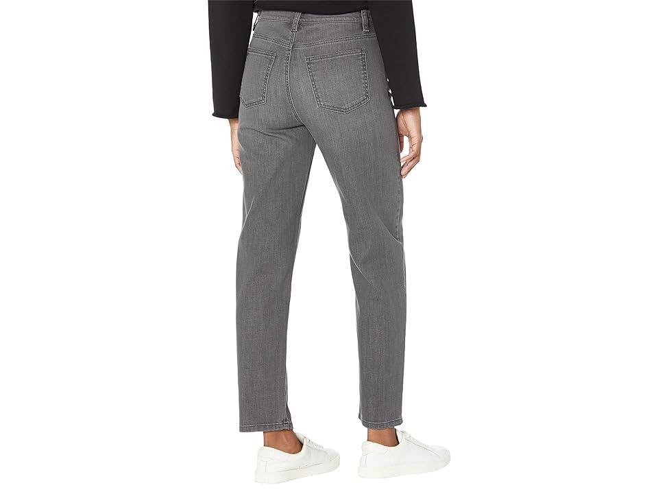 Eileen Fisher Petite High-Waisted Slim Full Length Jeans in Carbon (Carbon) Women's Jeans Product Image