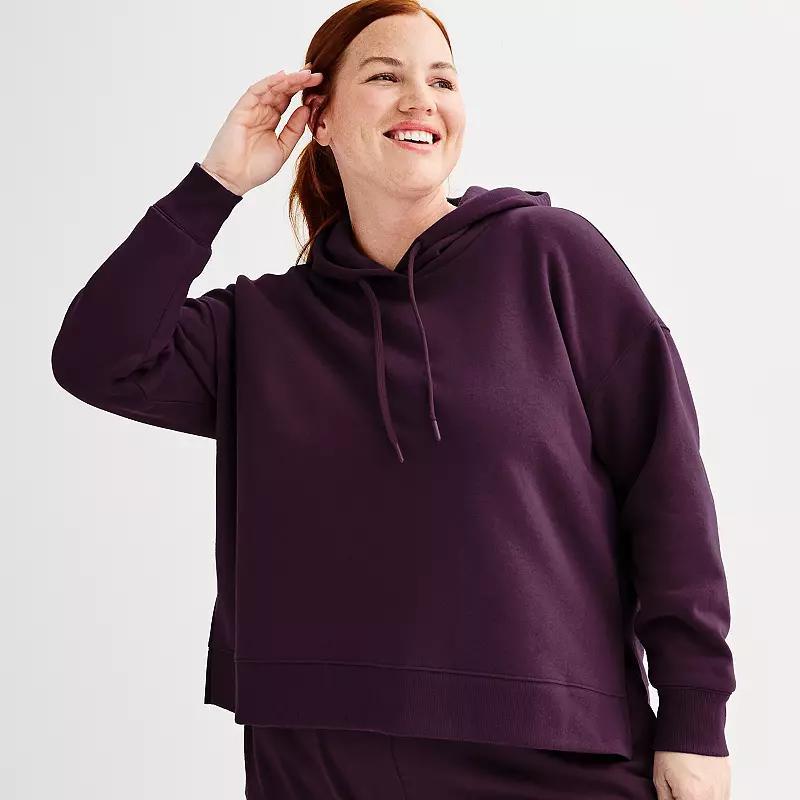 Plus Size Tek Gear Ultrasoft Fleece Hoodie, Womens Product Image