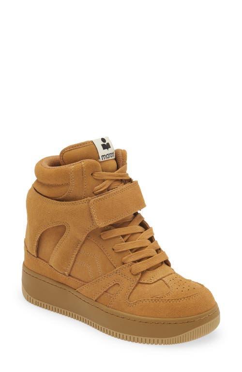 Isabel Marant Ellyn Hidden Wedge High Top Sneaker Product Image