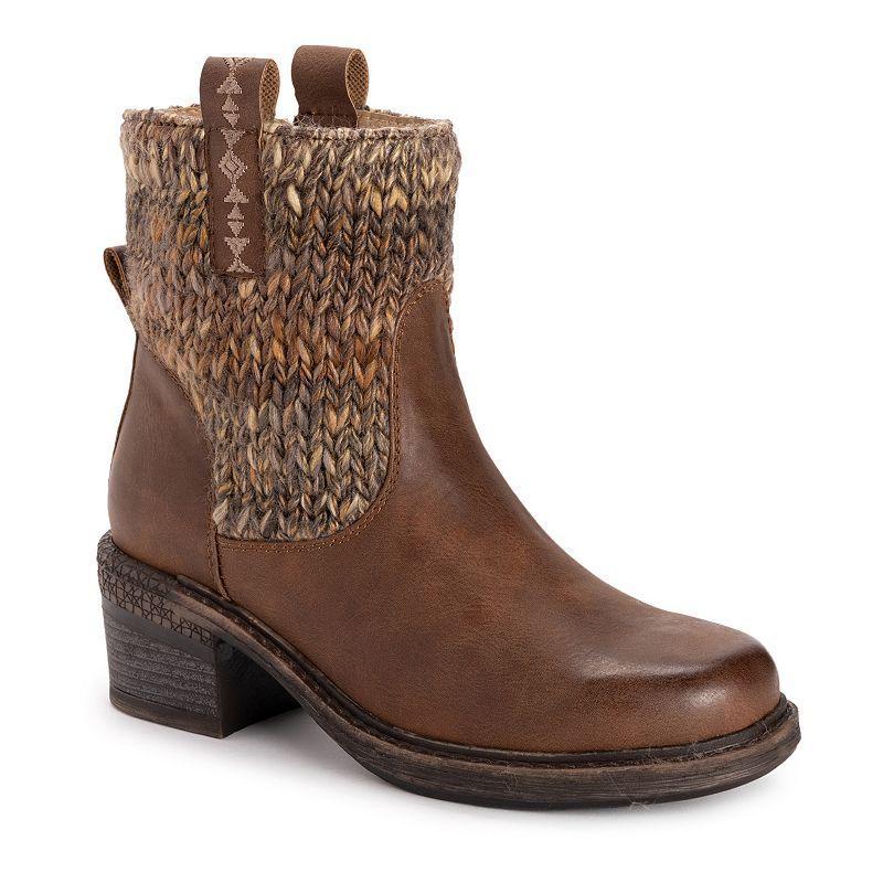 MUK LUKS Arya Arlene Womens Ankle Boots Product Image