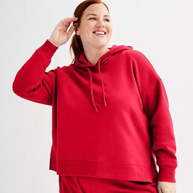 Plus Size Tek Gear Ultrasoft Fleece Hoodie, Womens Product Image