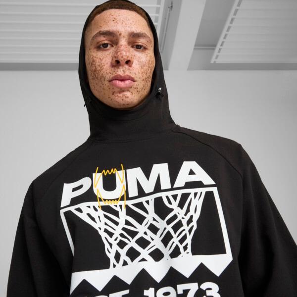 PUMA Winning Shot Men's Graphic Basketball Hoodie Product Image