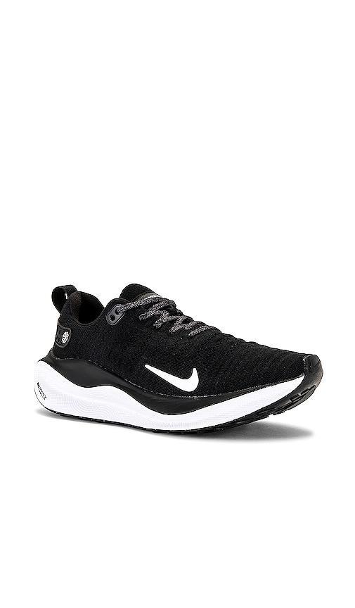 Nike Mens Nike Reactx Infinity Run 4 - Mens Shoes Black/White/Dark Grey Product Image