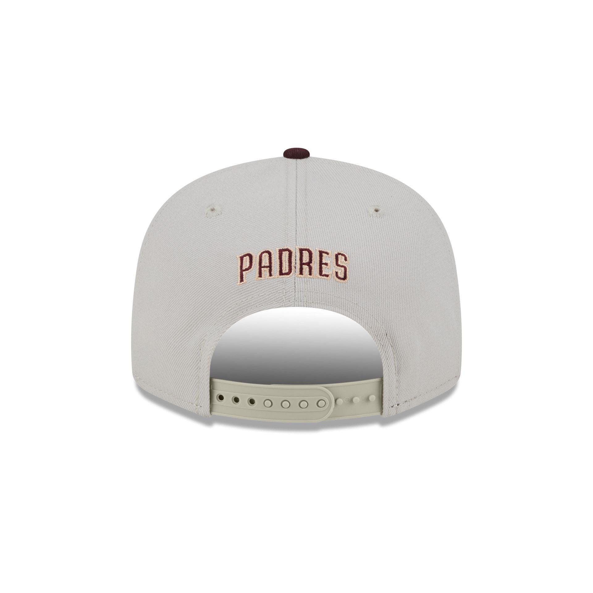 San Diego Padres Mauve Visor 9FIFTY Snapback Hat Male Product Image