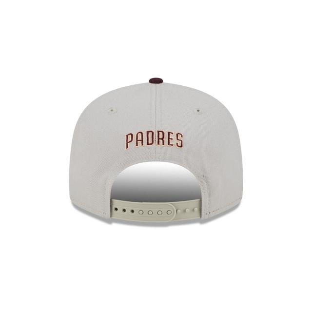 San Diego Padres Mauve Visor 9FIFTY Snapback Hat Male Product Image