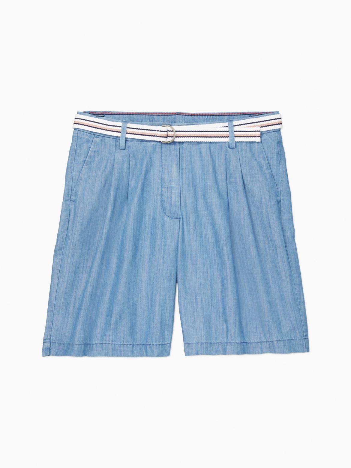 Tommy Hilfiger Women's Seated Fit Chambray Chino Short Product Image