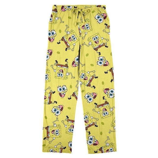 Mens SpongeBob SquarePants Sleep Pants Product Image