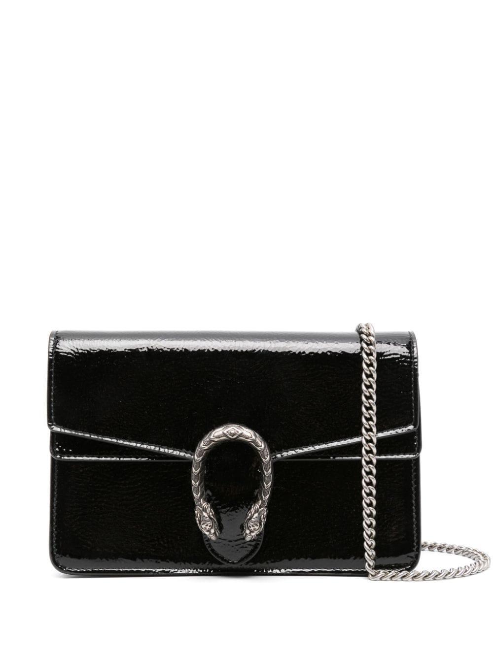 Dionysus Patent Leather Mini Bag In Black Product Image