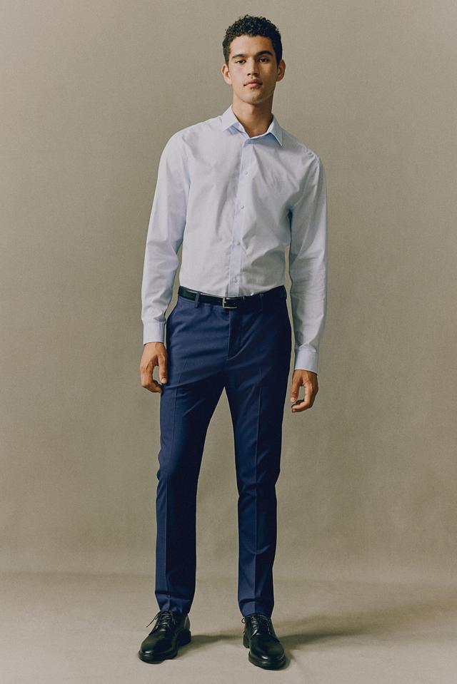 Skinny Fit Suit Pants Product Image