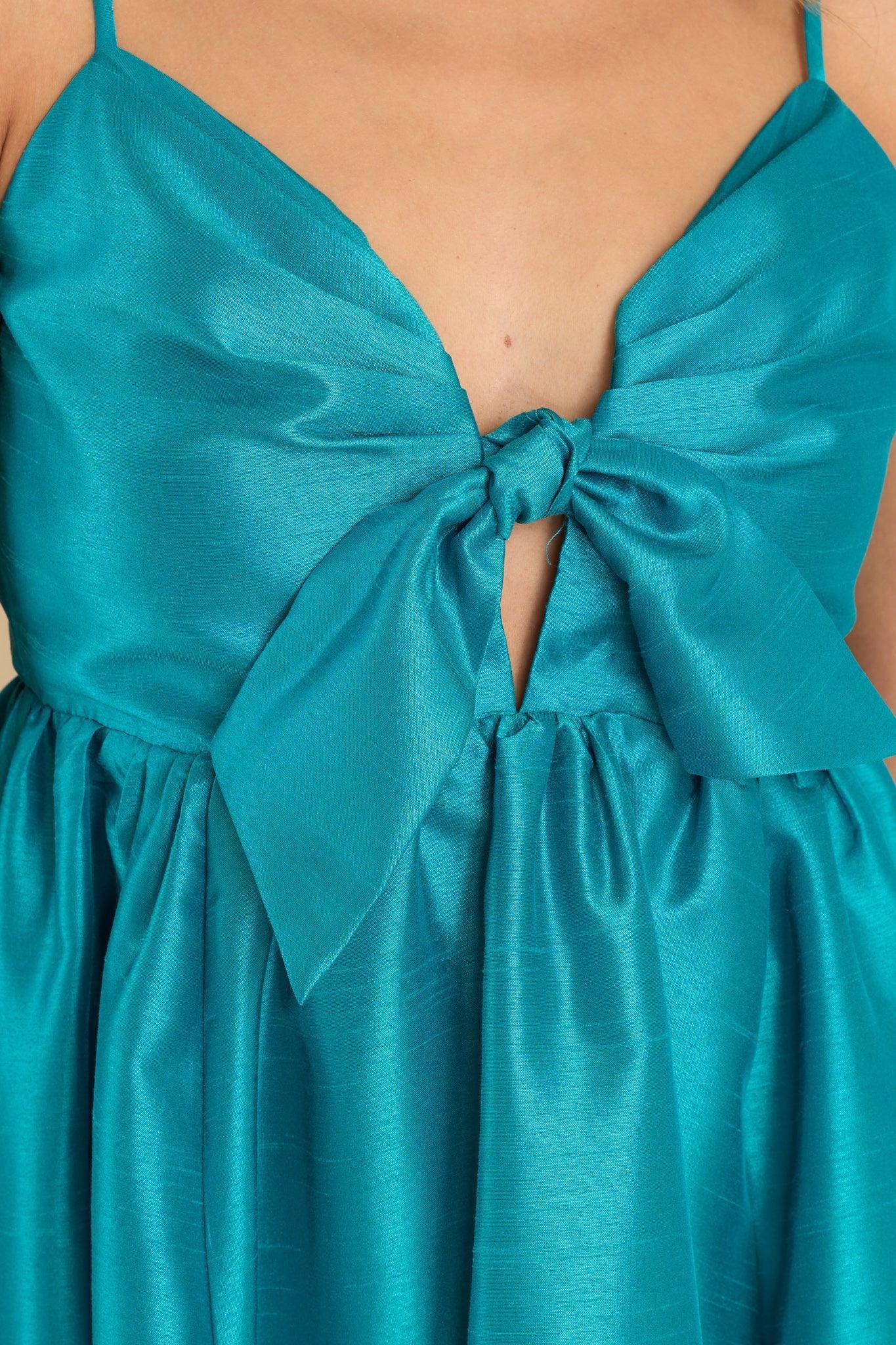 Lifetime Celebrations Teal Dress Product Image