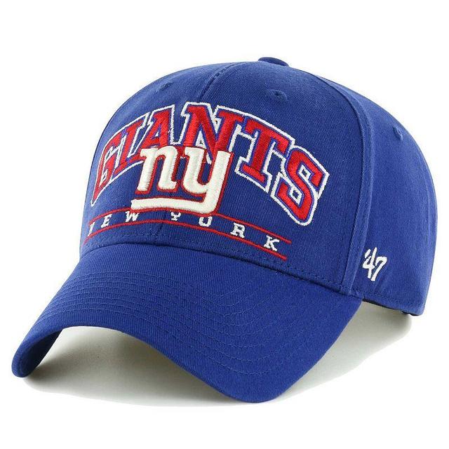 Mens 47 Brand Royal New York Giants Fletcher Mvp Adjustable Hat Product Image