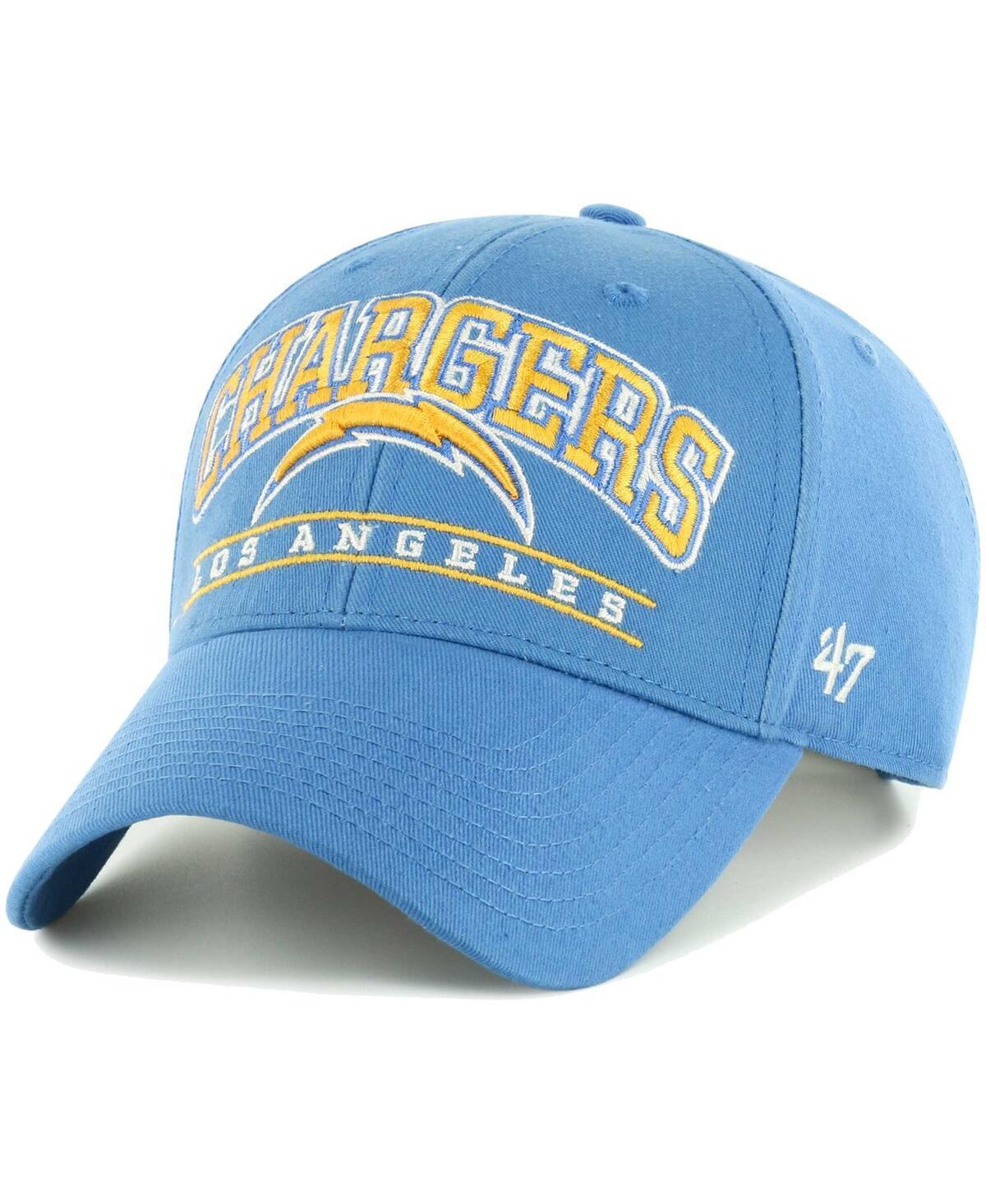 Mens 47 Brand Powder Blue Los Angeles Chargers Fletcher Mvp Adjustable Hat Product Image