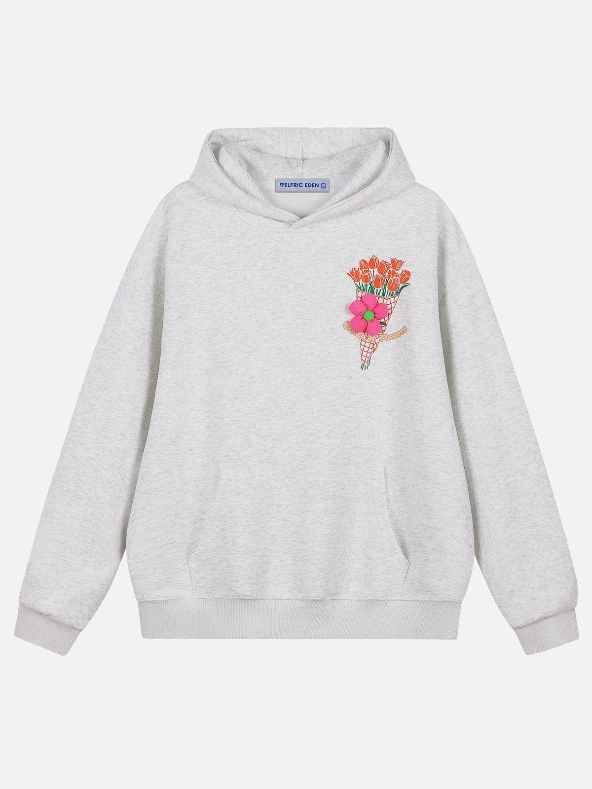 Aelfric Eden 3D Flower Hoodie Product Image