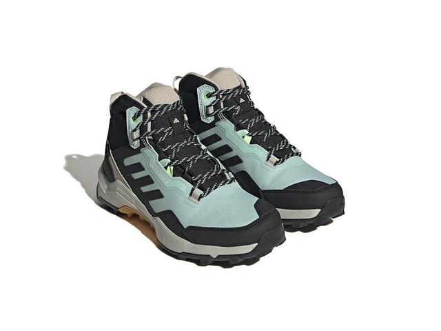 adidas Outdoor Terrex Ax4 Mid GORE-TEX(r) Shoes (Semi Flash Aqua/Core /Preloved Yellow) Women's Shoes Product Image