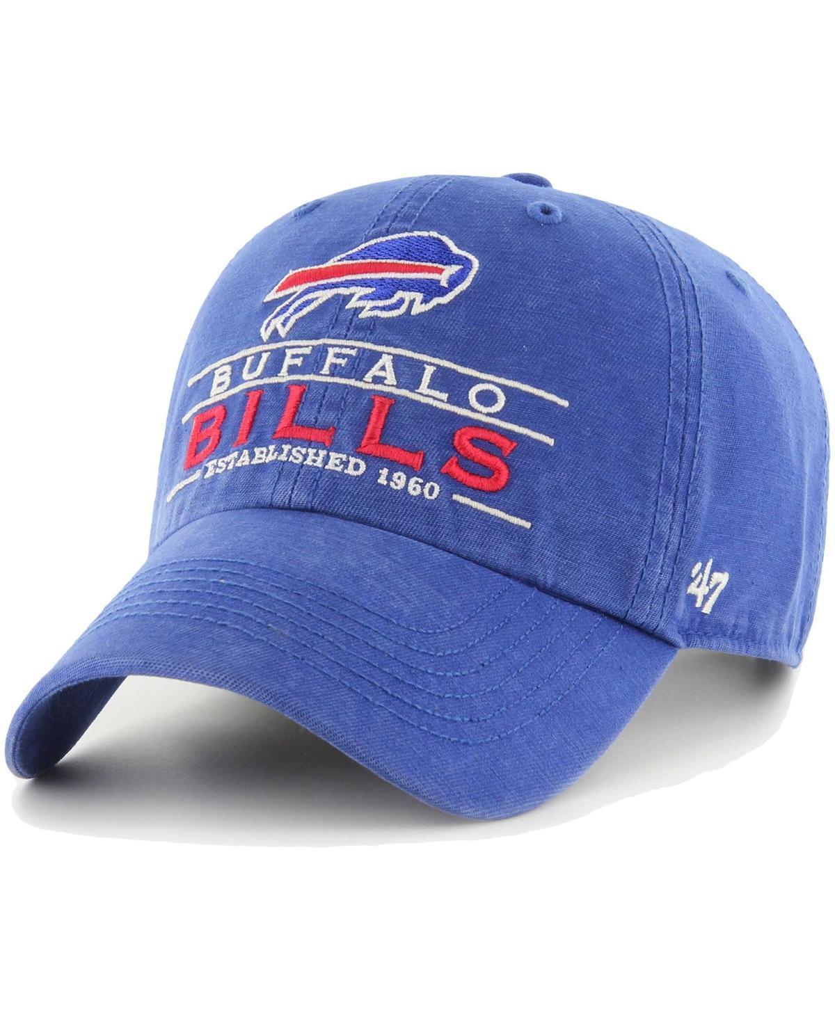 Mens 47 Royal Buffalo Bills Vernon Clean Up Adjustable Hat Product Image