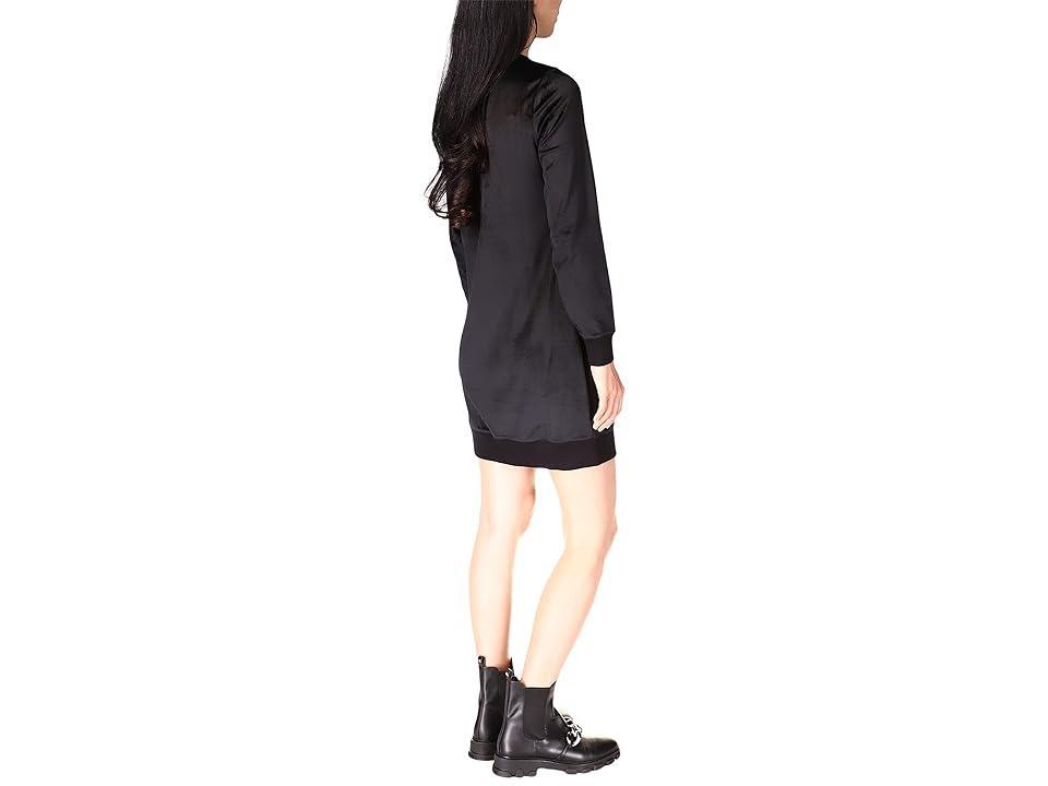 MICHAEL Michael Kors Long Sleeve Velour Tunic Dress Women's Dress Product Image