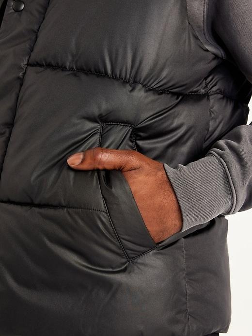 Water-Resistant Puffer Vest Product Image