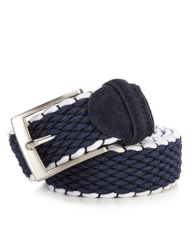 Cremieux Braided Stripe Stretch Elastic Belt Product Image