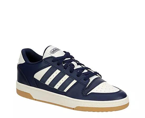 adidas Break Start Mens Basketball Shoes Blue Blue White Product Image