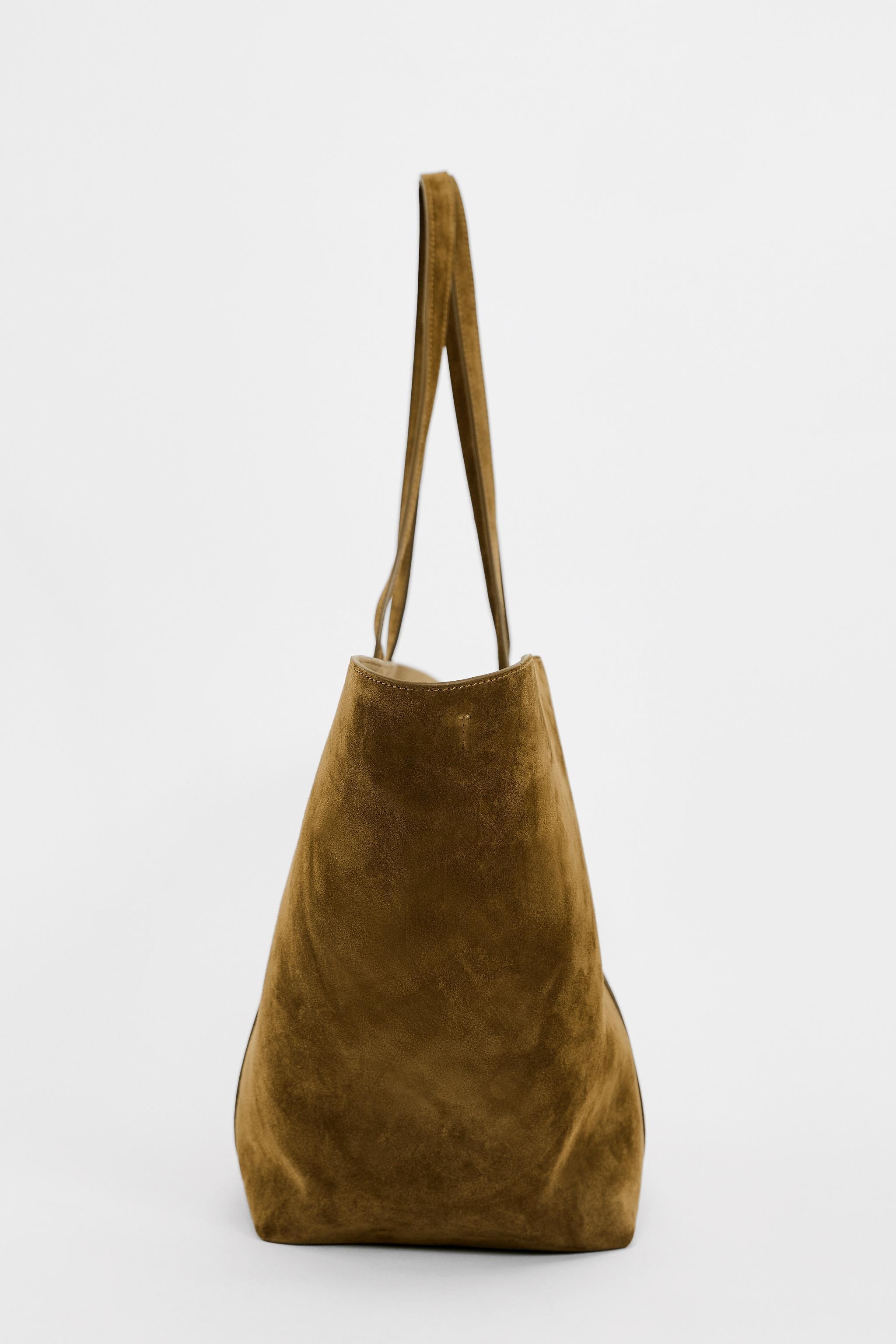 SUEDE TOTE BAG Product Image