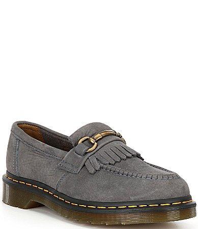 Dr. Martens Womens Adrian Snaffle Suede Loafers Product Image