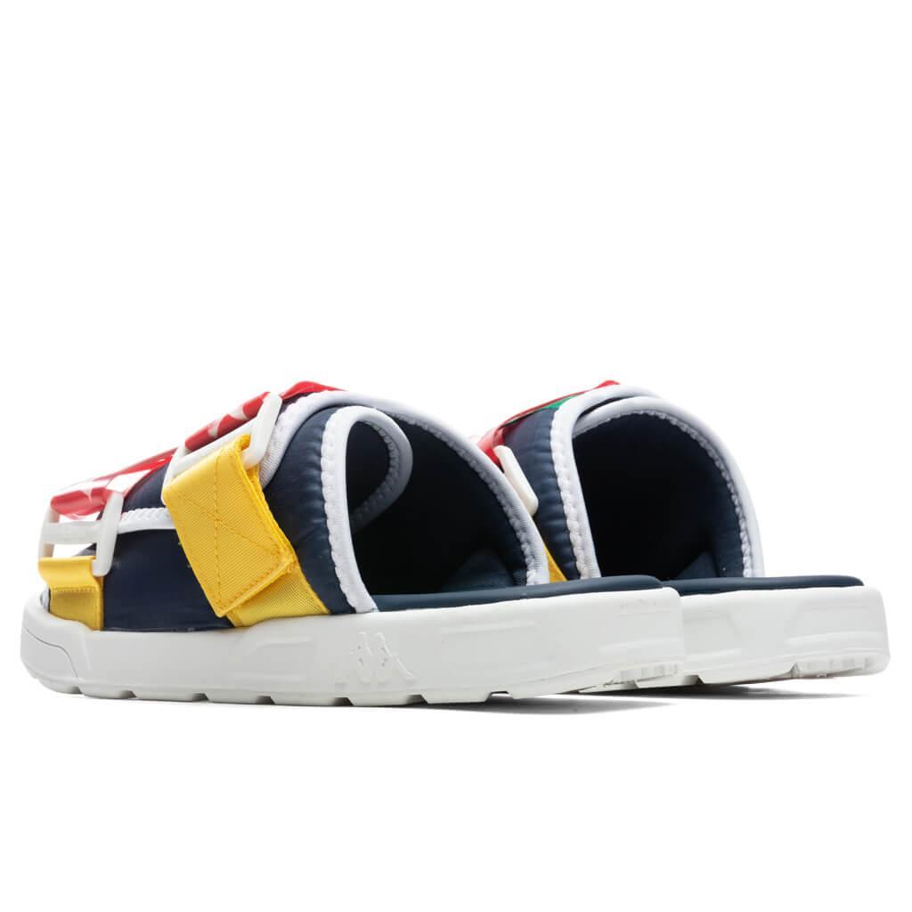 Authentic Mitel 1 Sandals - Dark Blue/Red Male Product Image