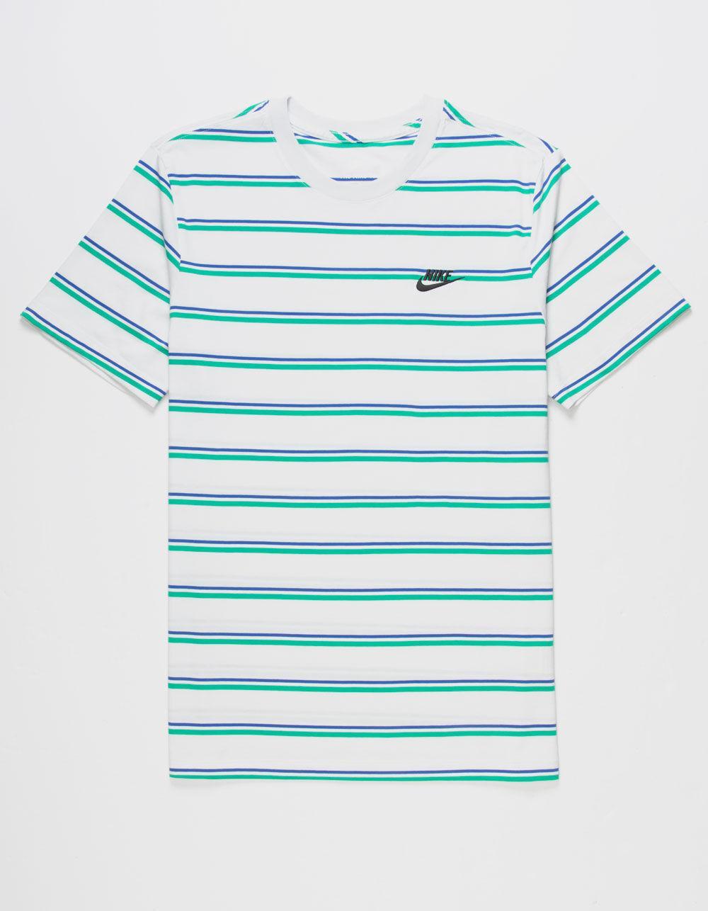 NIKE Sportswear Club Mens Stripe Tee Product Image