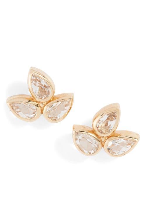 Anzie Bouquet Fleur de Lis Stud Earrings Product Image