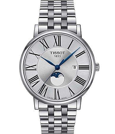 Tissot T-Classic Carson Premium Moonphase Bracelet Watch, 40mm Product Image