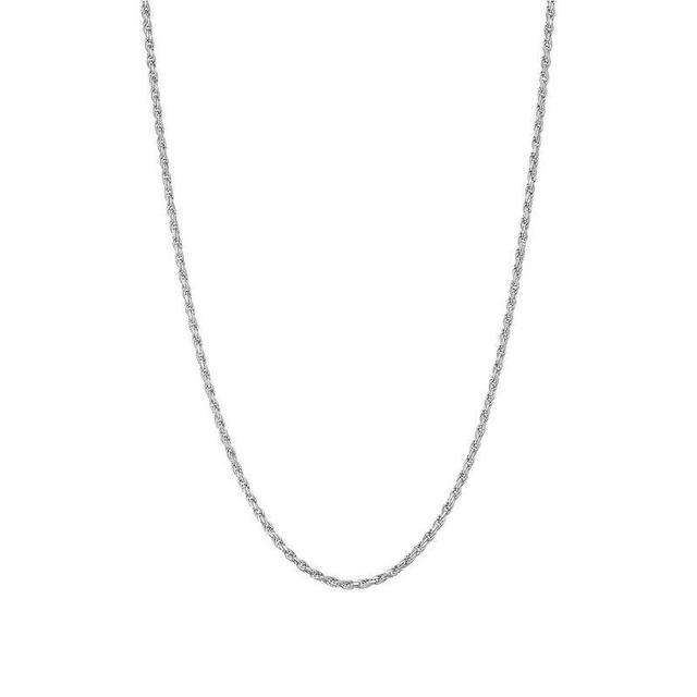 Giorgio di Vicenza Sterling Silver Italian Rope Chain Necklace, Womens Product Image