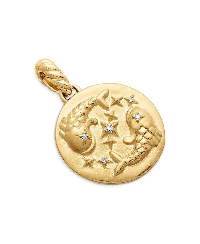 Amulet with Diamonds in 18K Gold, 28.7mm Product Image