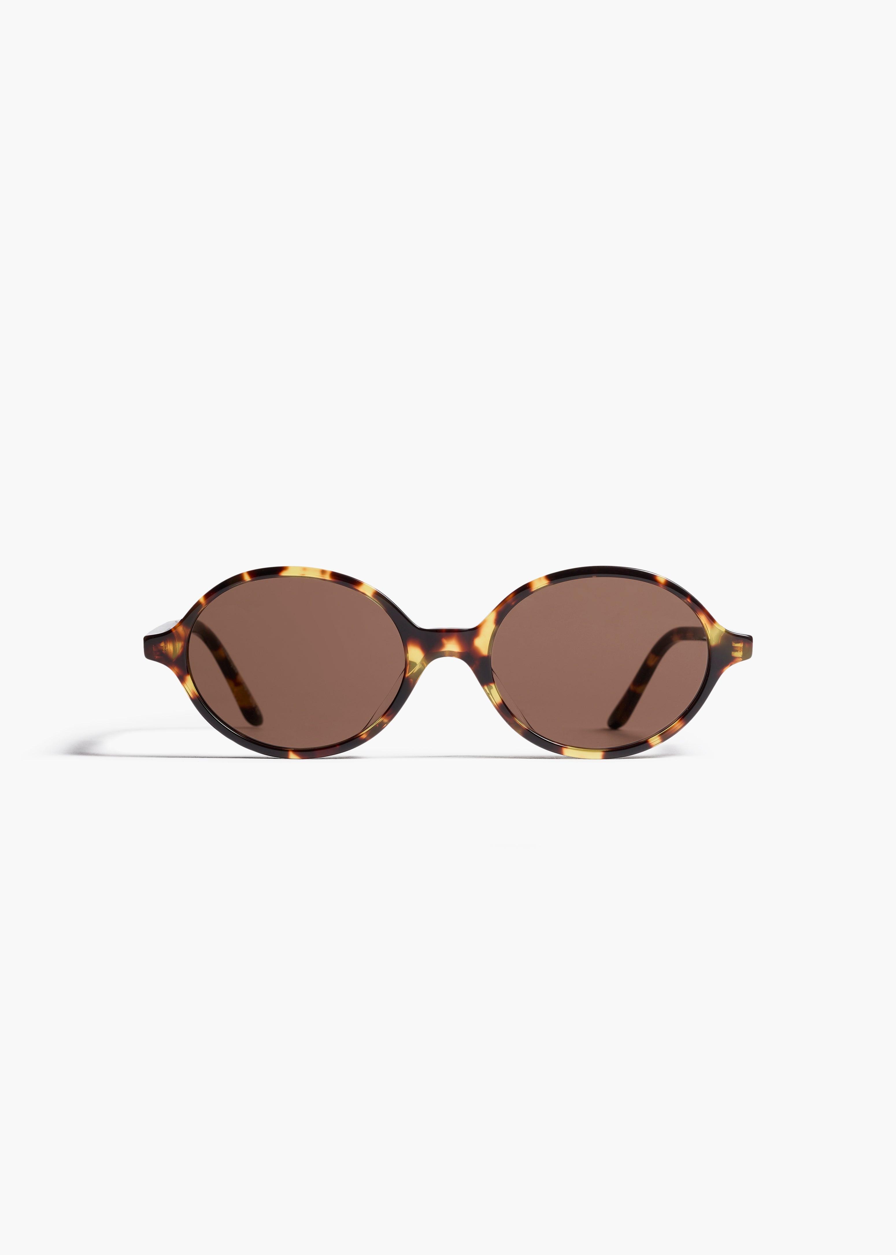 KHAITE x Oliver Peoples 2000C in Vintage DTB and Brown Product Image