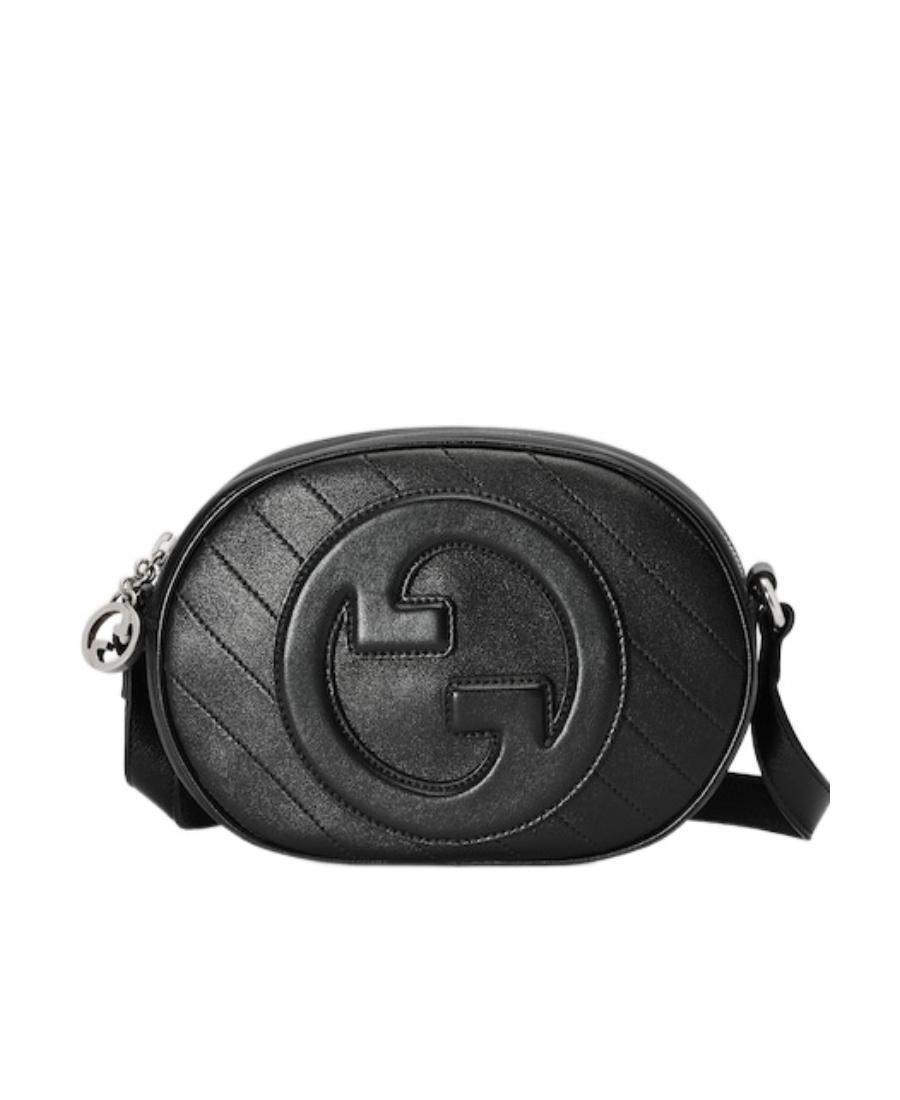 GUCCI Mini Blondie Crossbody Bag In Black Product Image