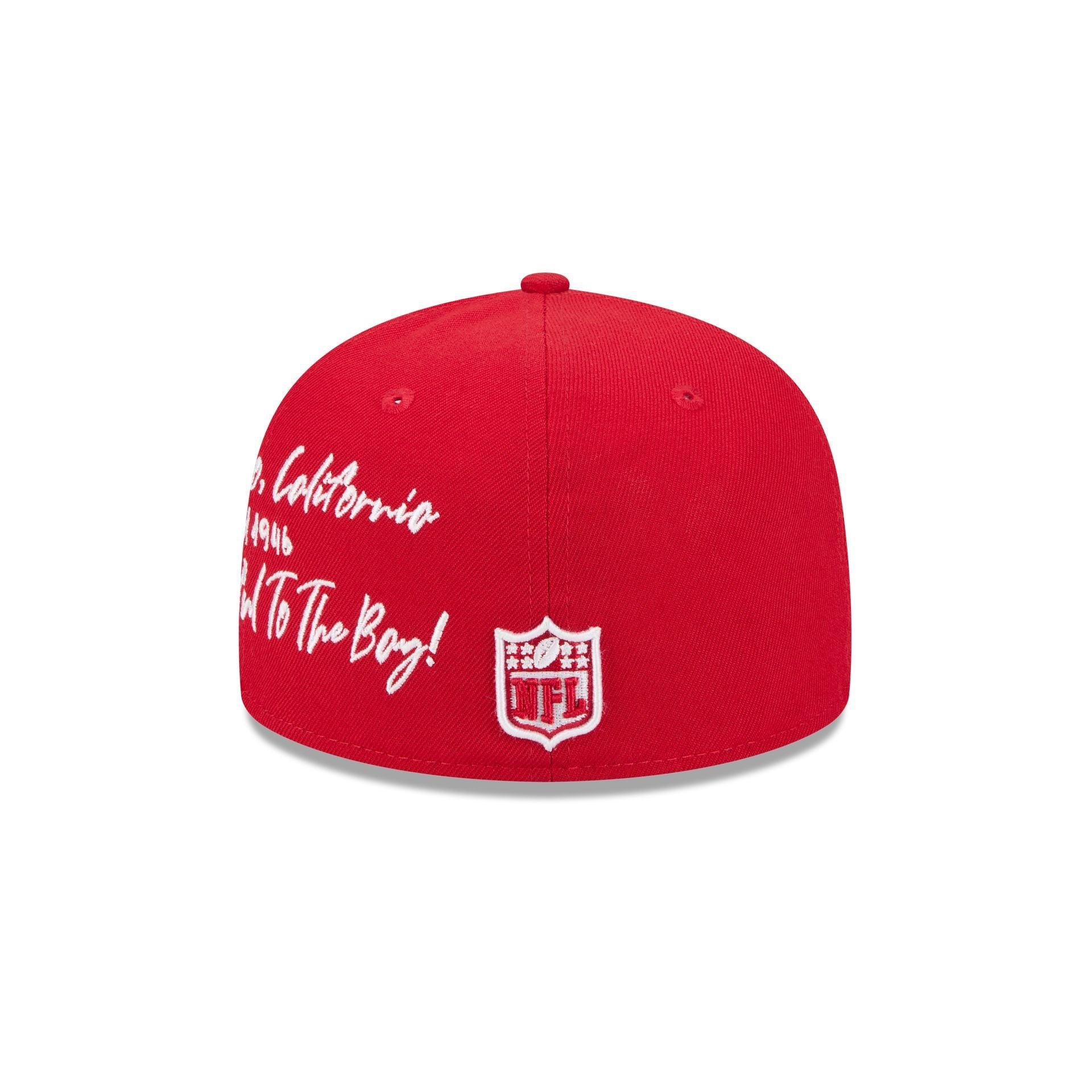 San Francisco 49ers Team Verbiage 59FIFTY Fitted Hat Male Product Image