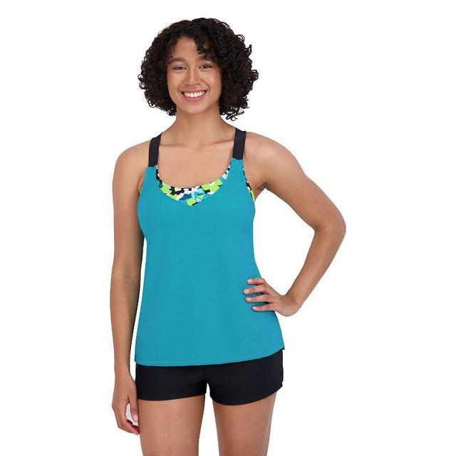 Womens ZeroXposur Comet UPF 30+ 2-in-1 Tankini Top Product Image