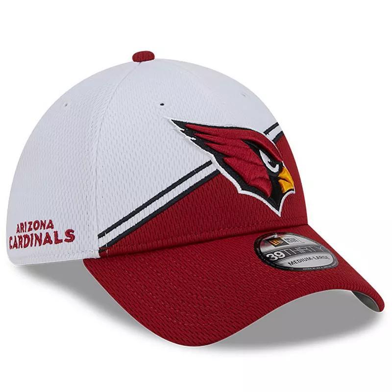 Mens New Era /Cardinal Arizona Cardinals 2023 Sideline 39THIRTY Flex Hat Product Image