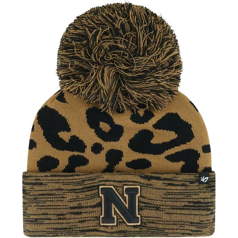 Womens 47 Nebraska Huskers Rosette Cuffed Knit Hat with Pom Product Image