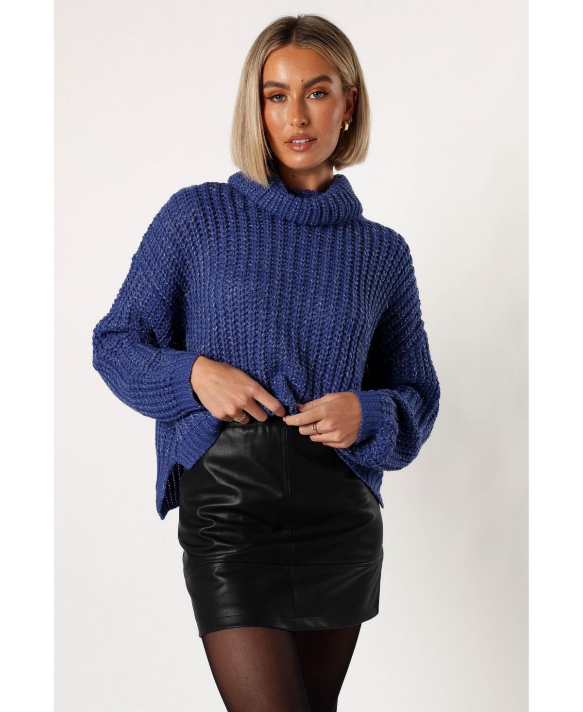 Petal and Pup Womens Eleanor Lurex Shine Knit Sweater product image