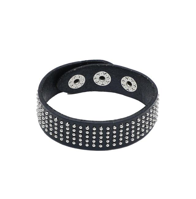 Sohi Womens Studded Leather Bracelet Product Image