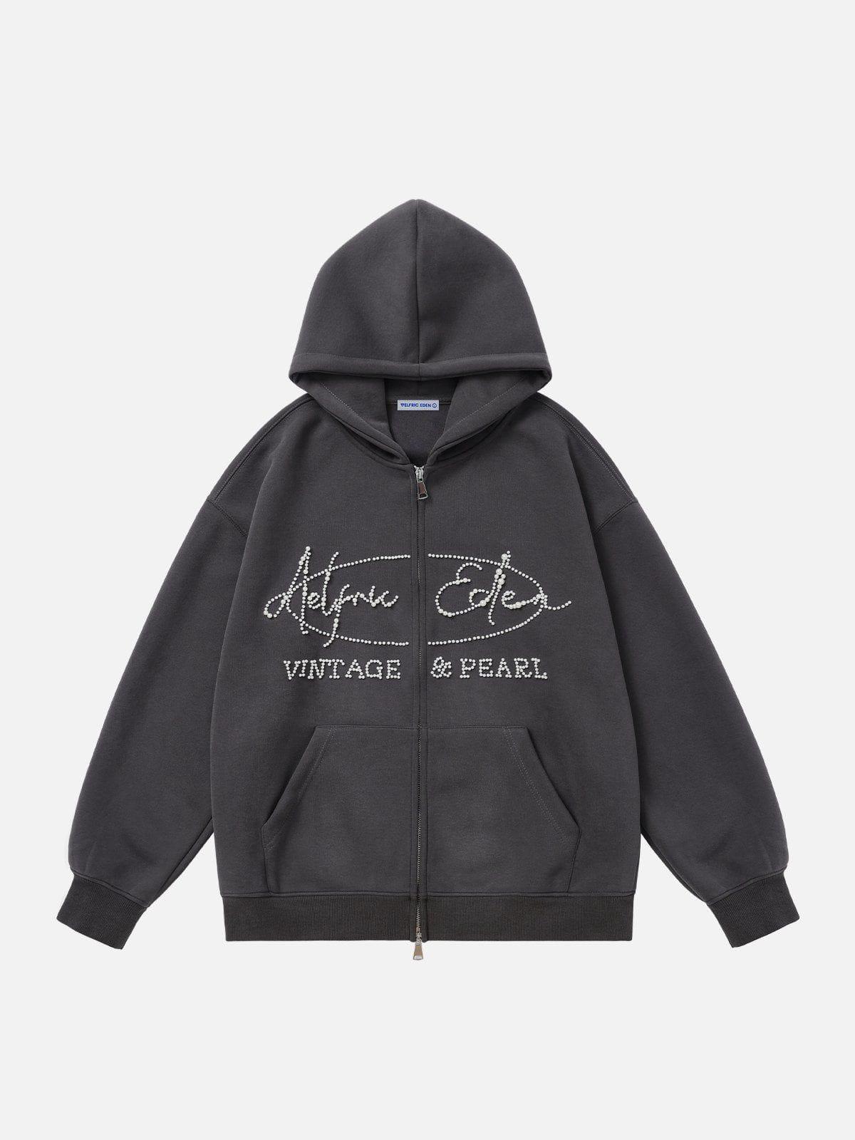 Aelfric Eden Pearl Double Zip Up Hoodie Product Image