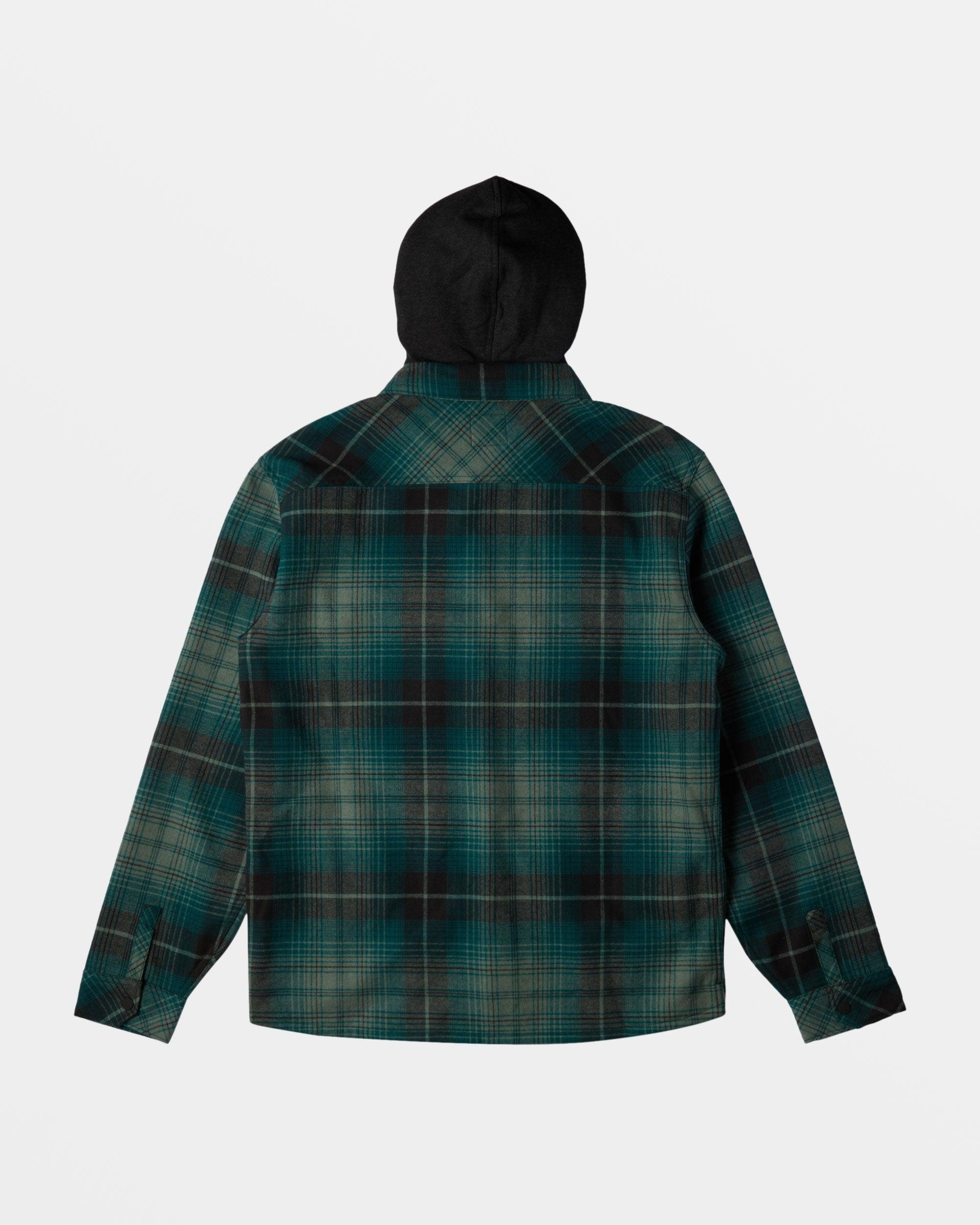 A/Div Furnace Bonded Long Sleeve Flannel Shirt - Forest Green Male Product Image