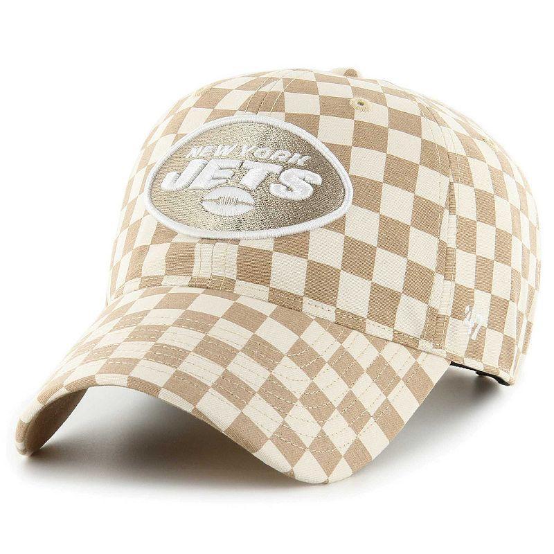 Womens 47 Tan New York Jets Vibe Check Clean Up Adjustable Hat Product Image