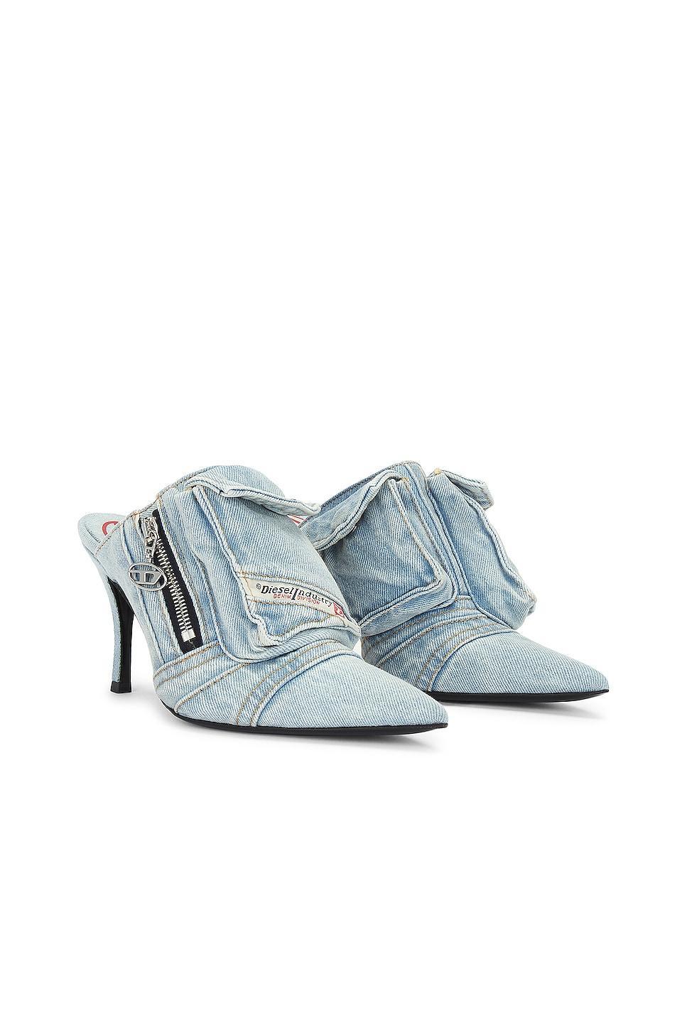 Diesel Venus Pocket Heel in Blue Product Image