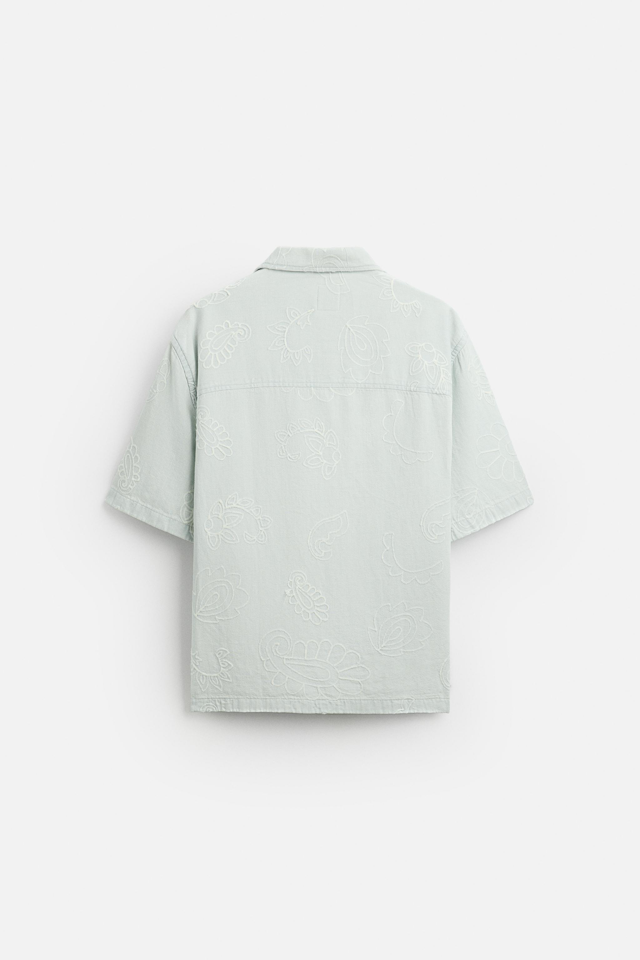 COTTON - LINEN BLEND SHIRT Product Image