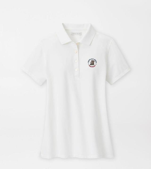 Peter Millar 125th U.S. Open Womens Albatross Short Sleeve Polo | Color: White | Size: XXL Product Image