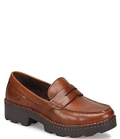 Brn Carrera Platform Penny Loafer Product Image