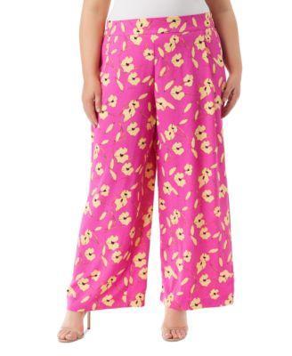 Trendy Plus Size Winnie Wide-Leg Pants Product Image